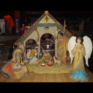 Hawthorne Collection Indian Nativity